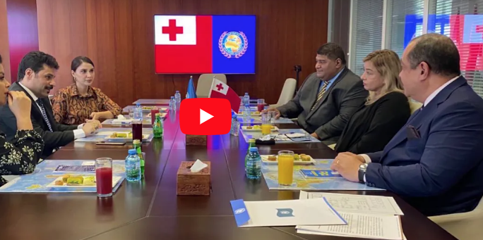 Meeting of the Secretary-General with the Ambassador of the Kingdom of Tonga