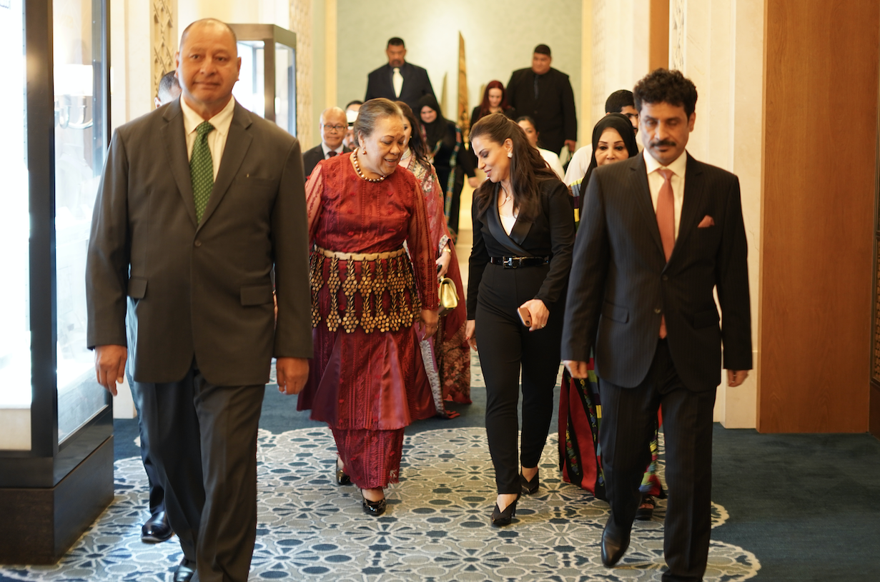 Reception for the King of the Kingdom of Tonga